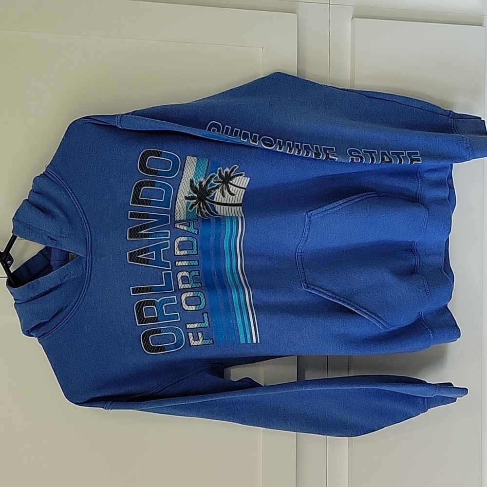 Blue Orlando Florida Hoodie
